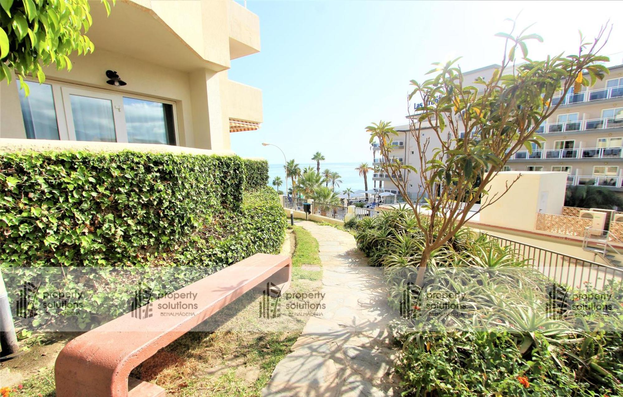 Benalbeach 1010 - Vista Al Mar - Piscina Todo El Ano - Primera Linea De Playa Benalmádena Εξωτερικό φωτογραφία