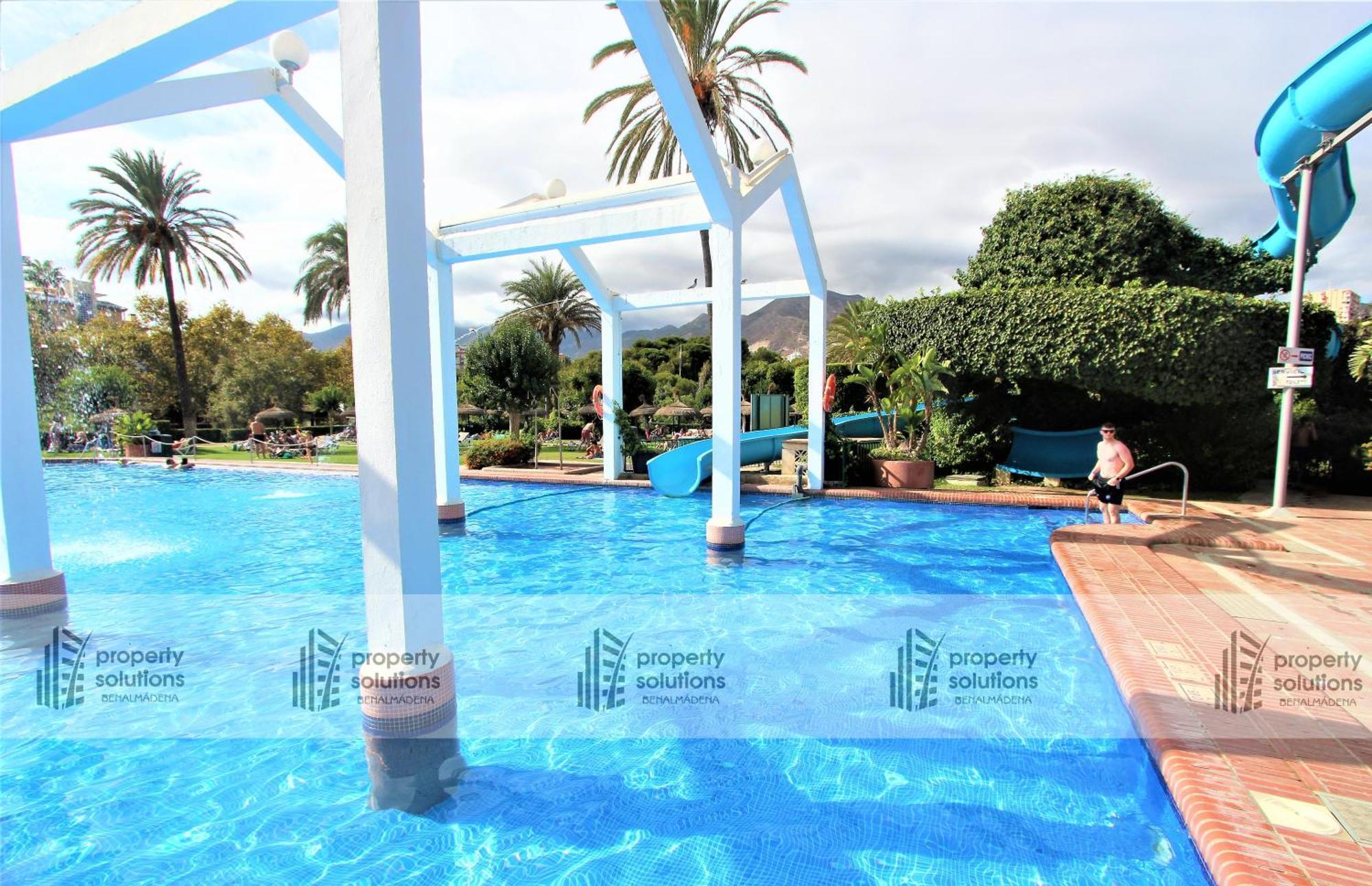 Benalbeach 1010 - Vista Al Mar - Piscina Todo El Ano - Primera Linea De Playa Benalmádena Εξωτερικό φωτογραφία