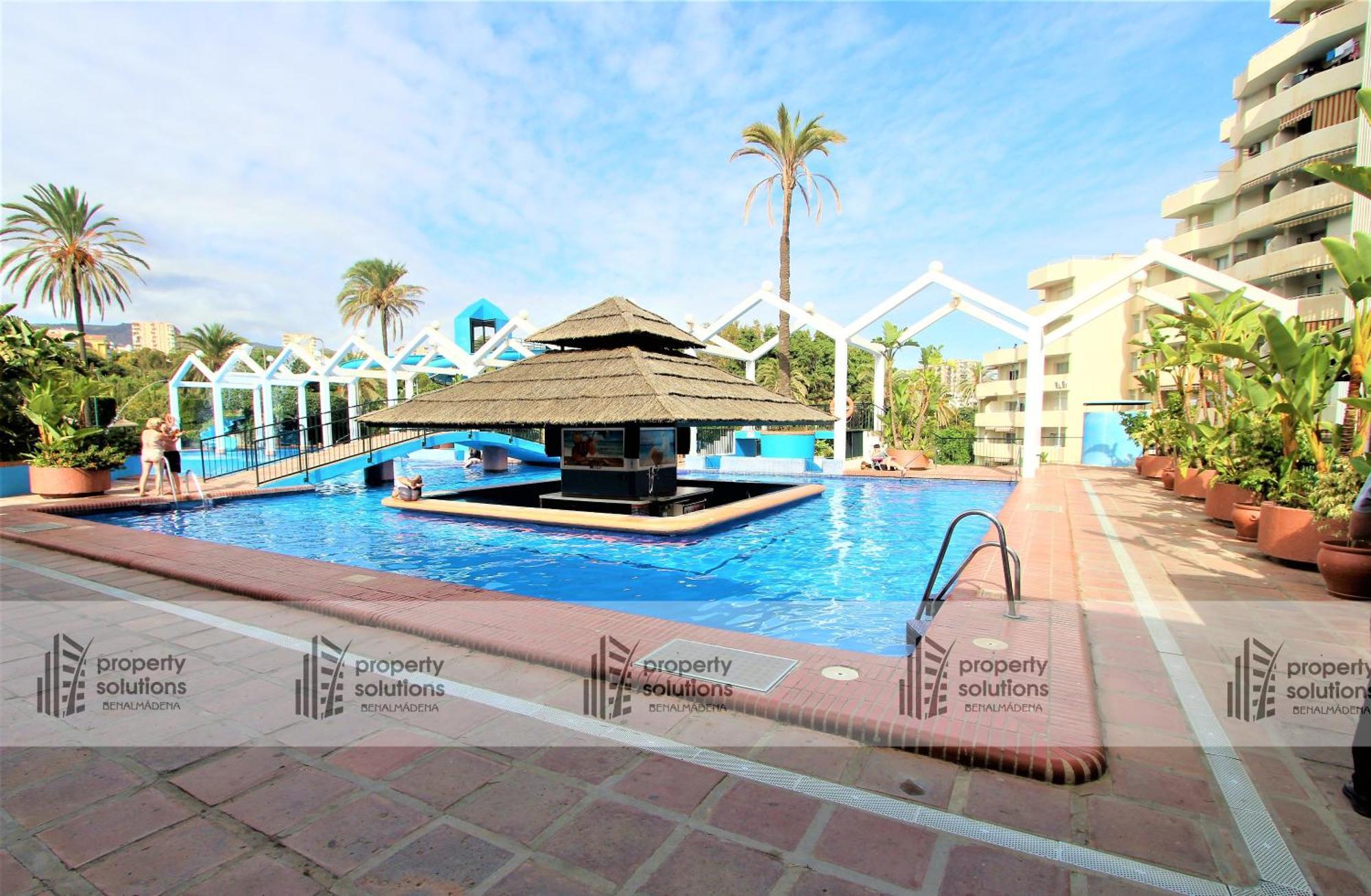 Benalbeach 1010 - Vista Al Mar - Piscina Todo El Ano - Primera Linea De Playa Benalmádena Εξωτερικό φωτογραφία