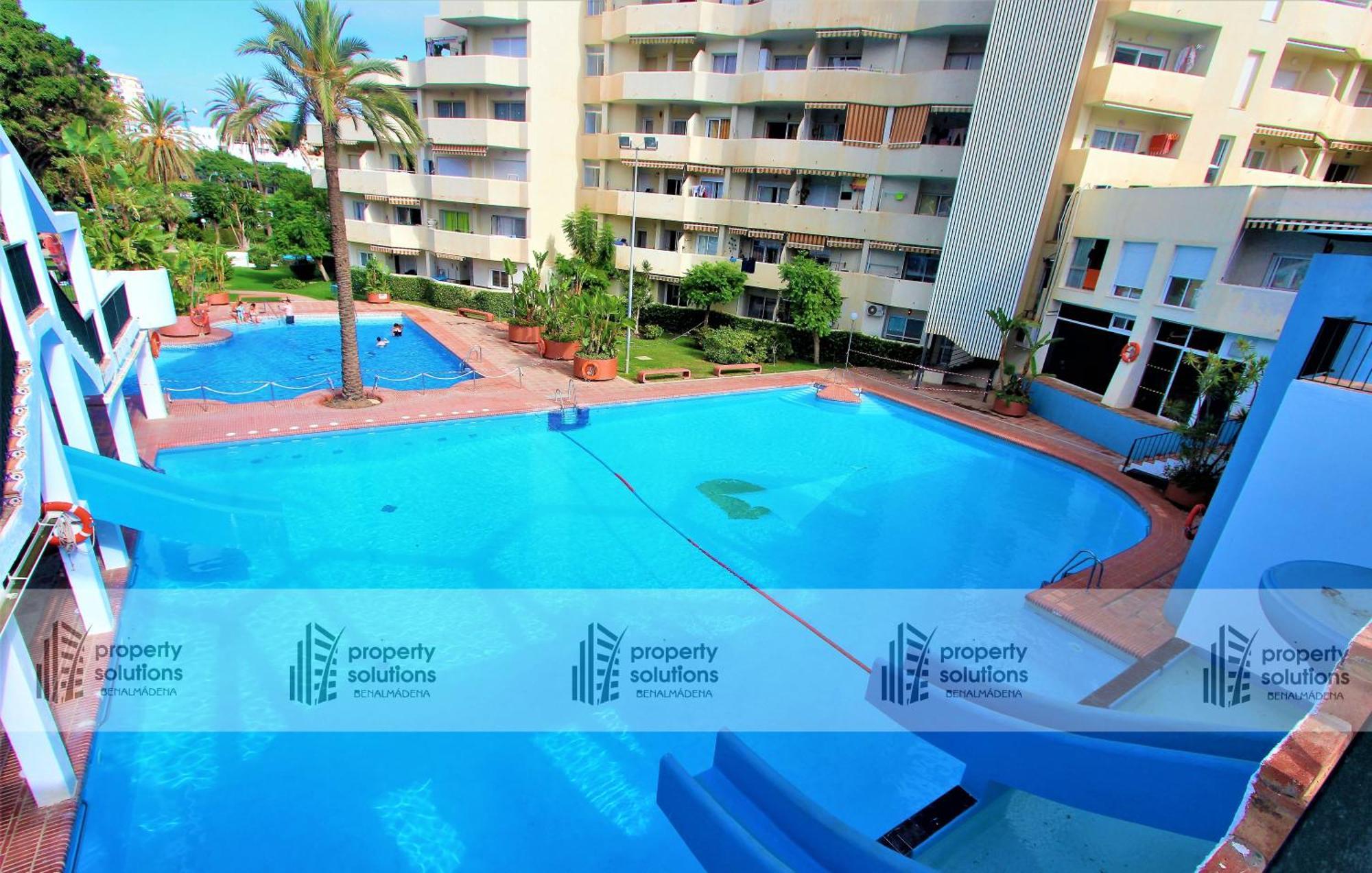 Benalbeach 1010 - Vista Al Mar - Piscina Todo El Ano - Primera Linea De Playa Benalmádena Εξωτερικό φωτογραφία