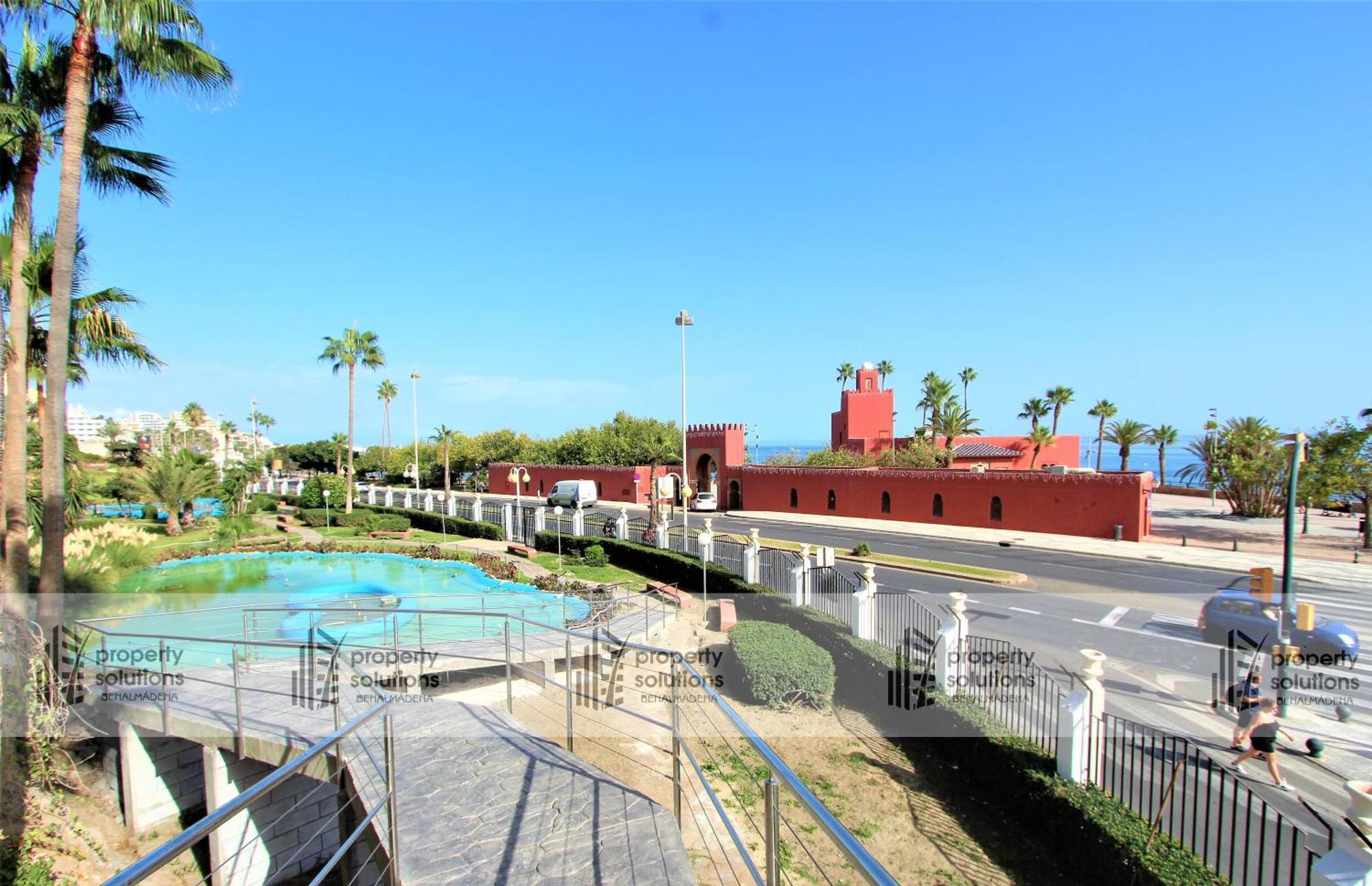 Benalbeach 1010 - Vista Al Mar - Piscina Todo El Ano - Primera Linea De Playa Benalmádena Εξωτερικό φωτογραφία