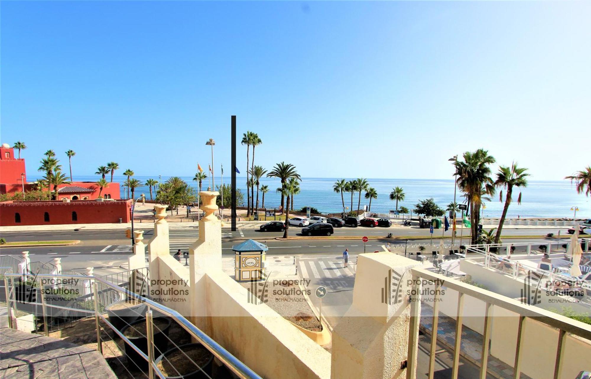 Benalbeach 1010 - Vista Al Mar - Piscina Todo El Ano - Primera Linea De Playa Benalmádena Εξωτερικό φωτογραφία
